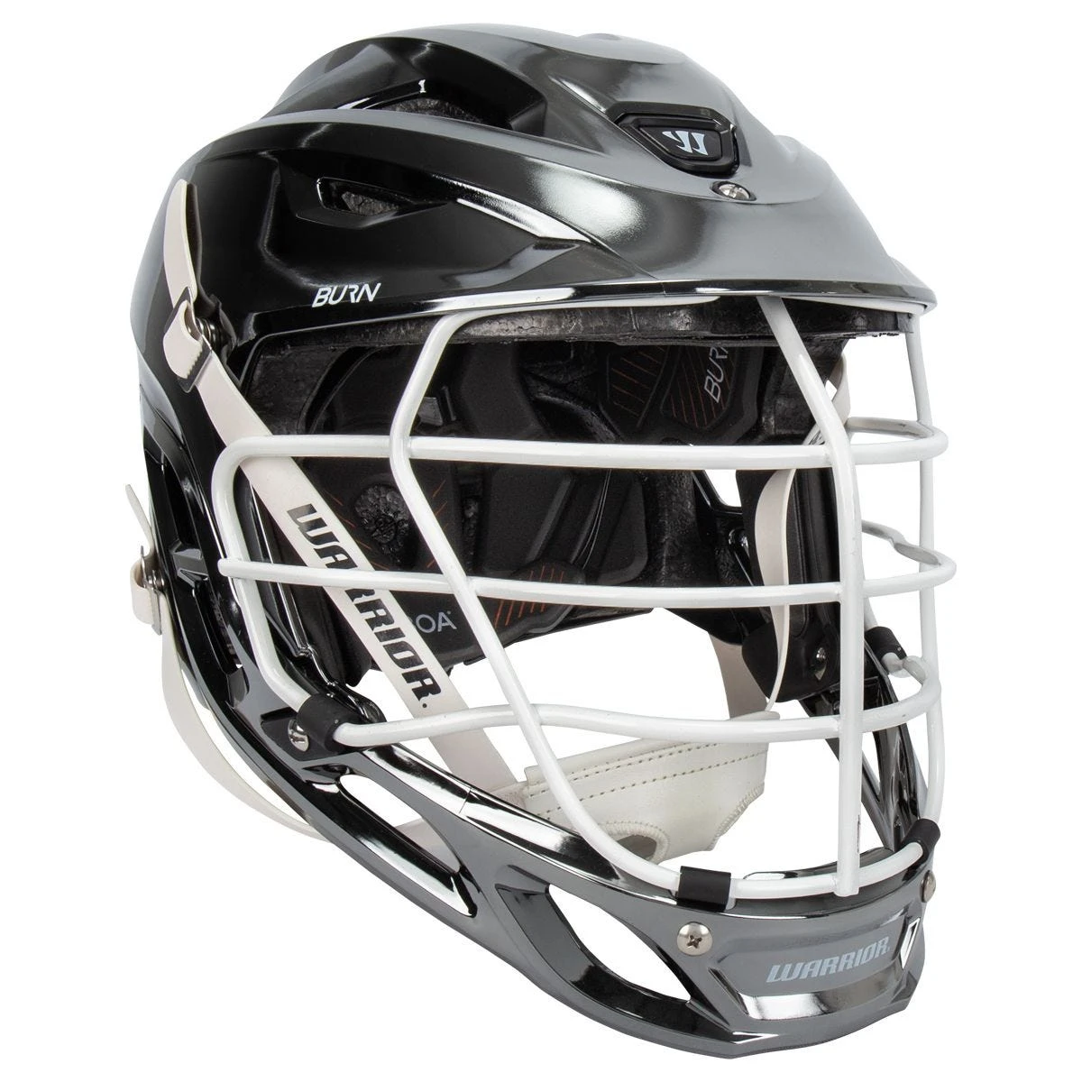 Warrior Burn Chrome Lacrosse Helmet - Image 11