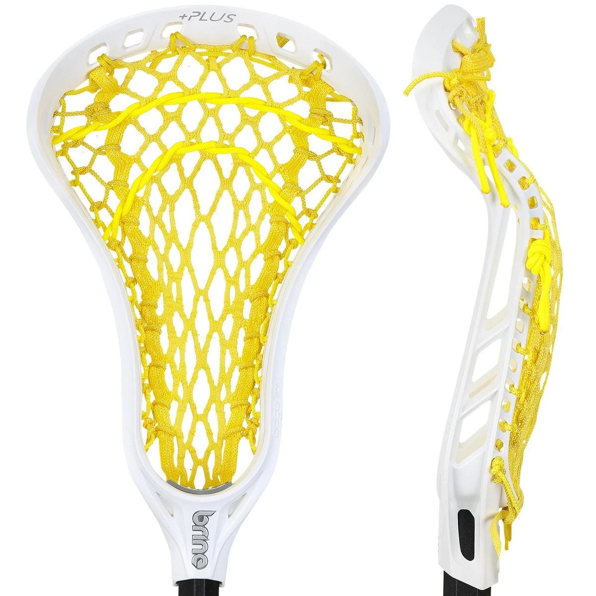 Brine Edge Pro+ Women's Strung Lacrosse Head - Image 9