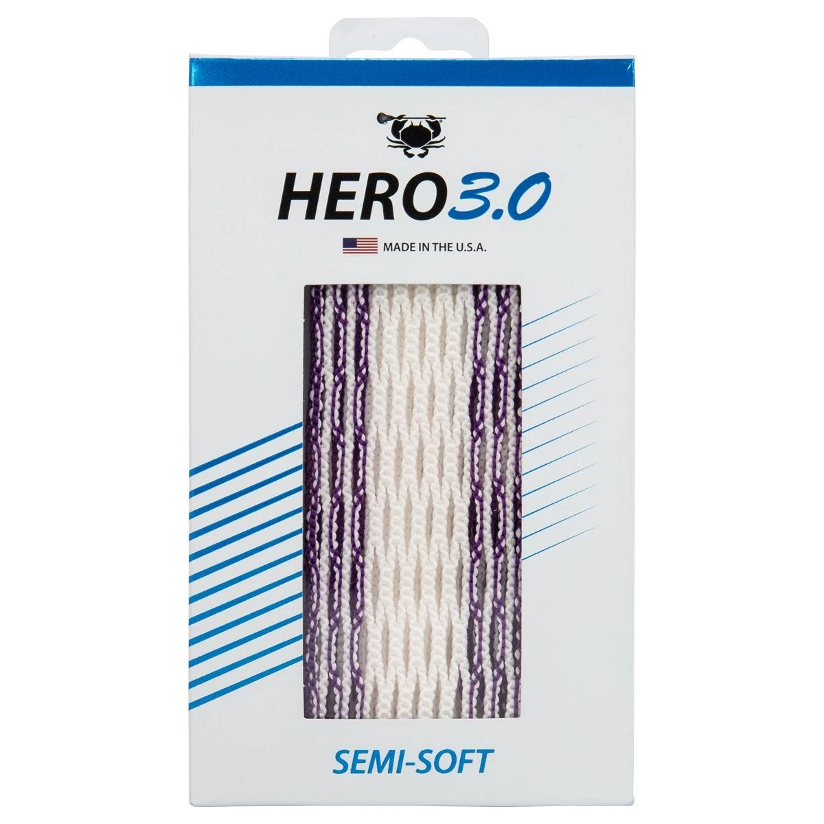 ECD Lacrosse Hero 3.0 Semi-Soft Striker Mesh - Image 8