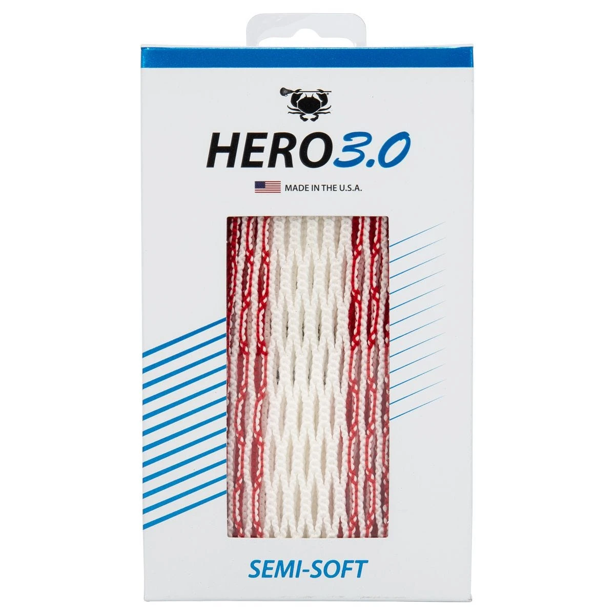 ECD Lacrosse Hero 3.0 Semi-Soft Striker Mesh - Image 12