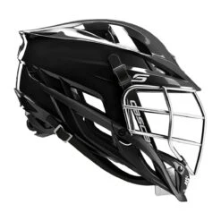 Cascade S Youth Black Helmet Chrome Cage