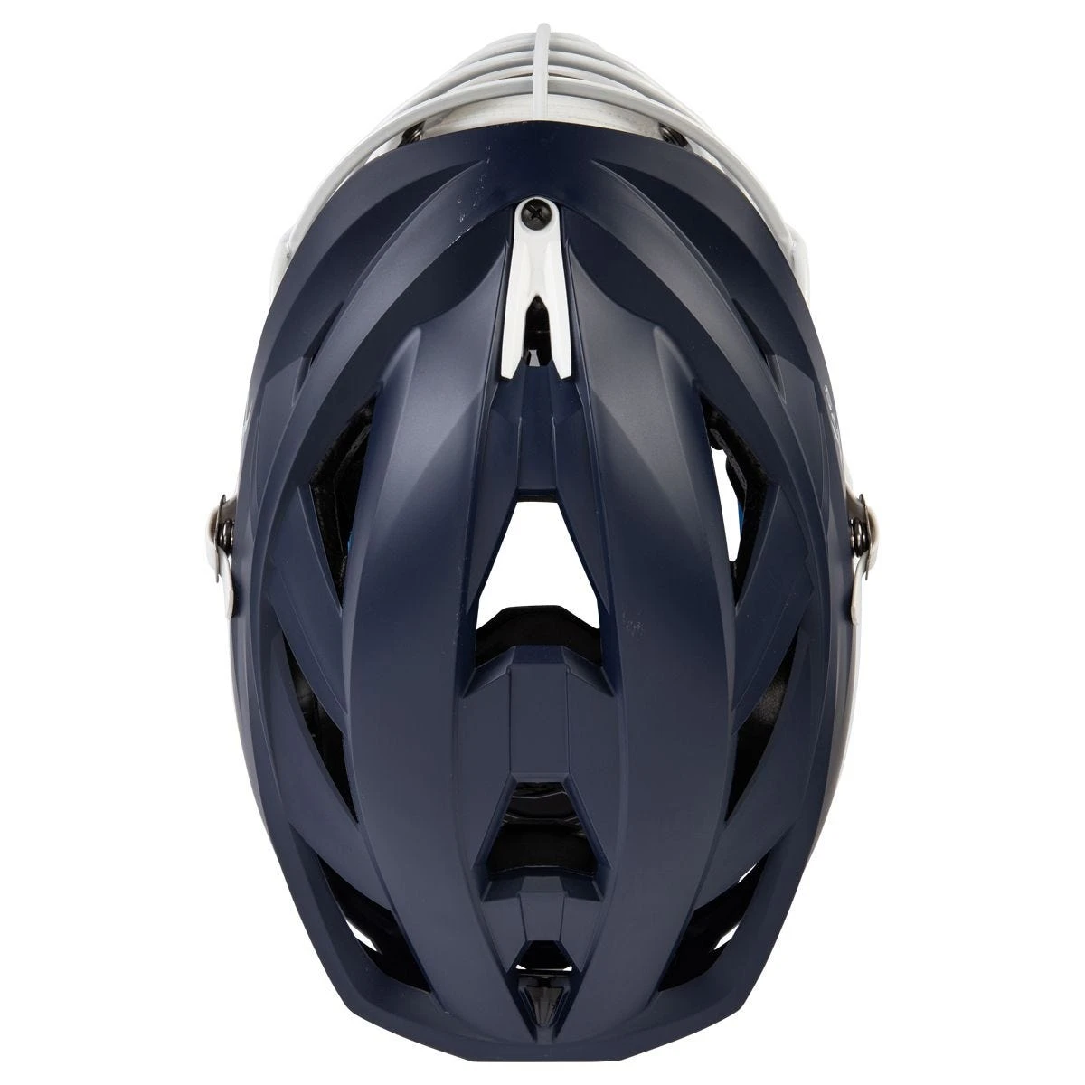 Cascade XRS Matte Navy Helmet Pearl White Cage - Image 6