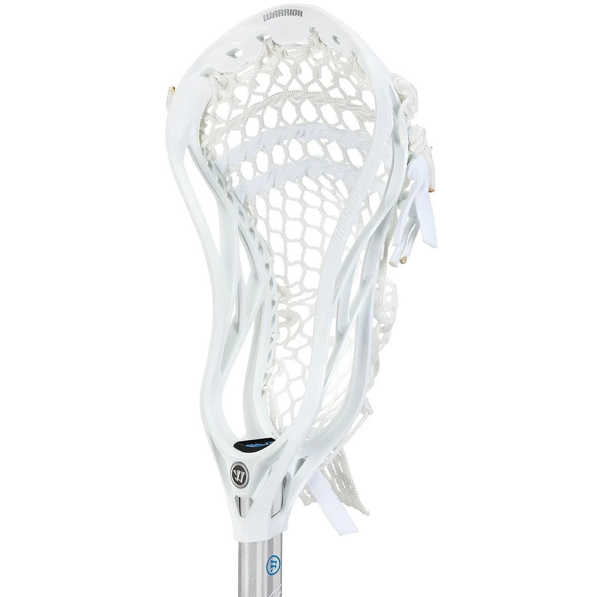 Warrior Evo QX1-O Semi-Soft Mesh Strung Complete Attack Lacrosse Stick - Image 4