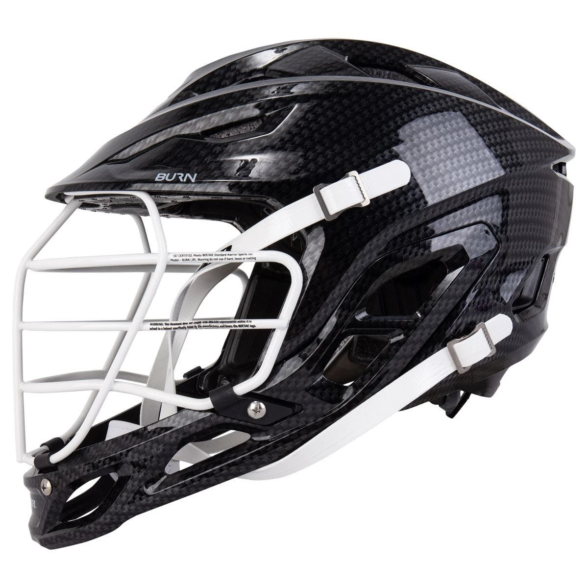 Warrior Burn Carbon Lacrosse Helmet - Image 2