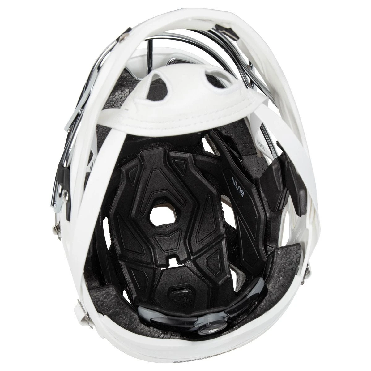 Warrior Burn Lite Matte Youth Lacrosse Helmet W/ Chrome Facemask - Image 5