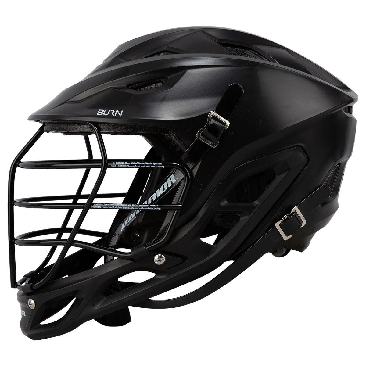 Warrior Burn Matte Lacrosse Helmet - Image 2
