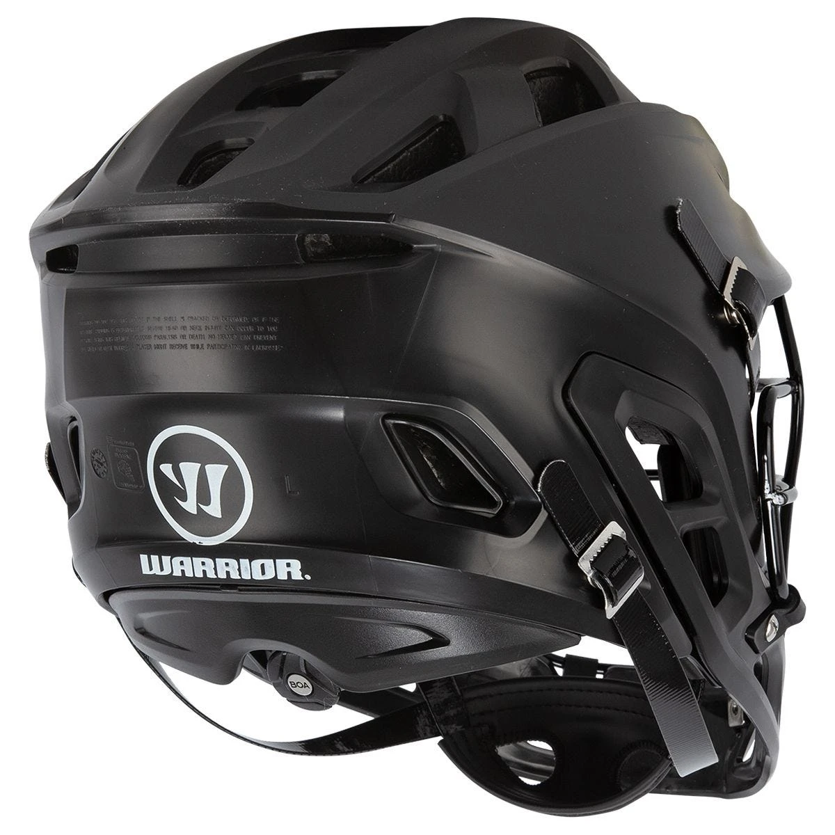 Warrior Burn Matte Lacrosse Helmet - Image 4