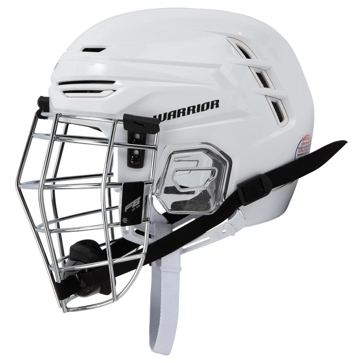 Warrior Fatboy Alpha Pro Box Lacrosse Helmet - Image 2