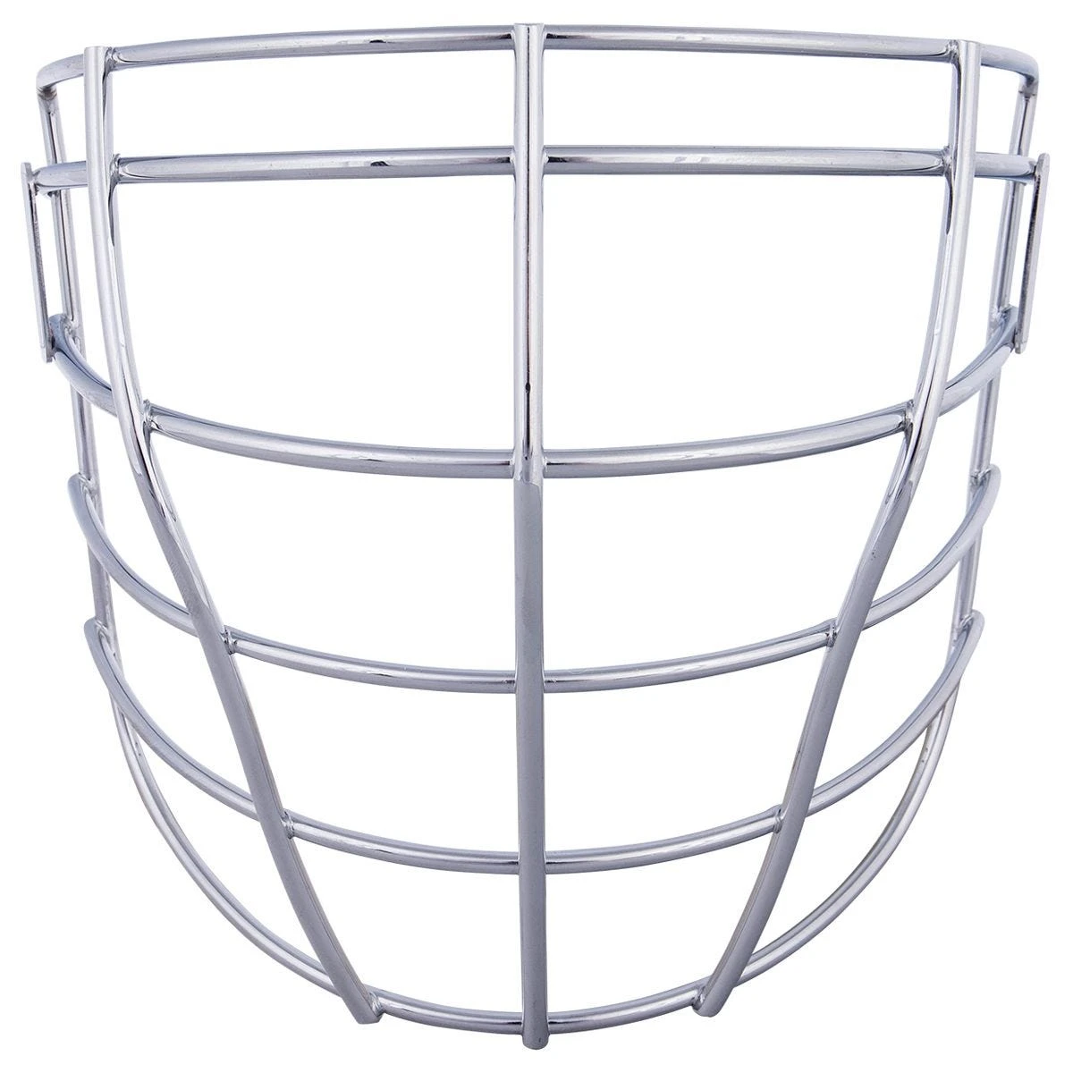 Warrior Fatboy Pro-CLA Box Lacrosse Facemask - Chrome - Image 2
