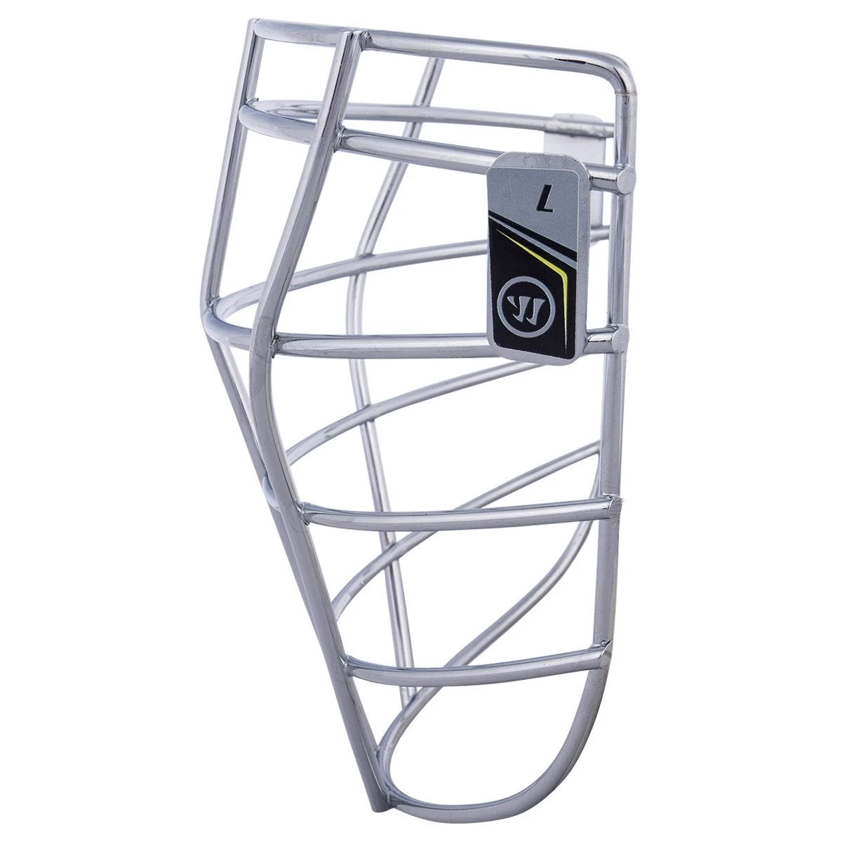 Warrior Fatboy Pro-CLA Box Lacrosse Facemask - Chrome - Image 3